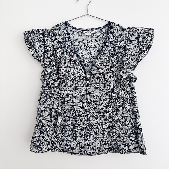 Veronica Beard Joi Batik Print Top - Picture 9 of 9